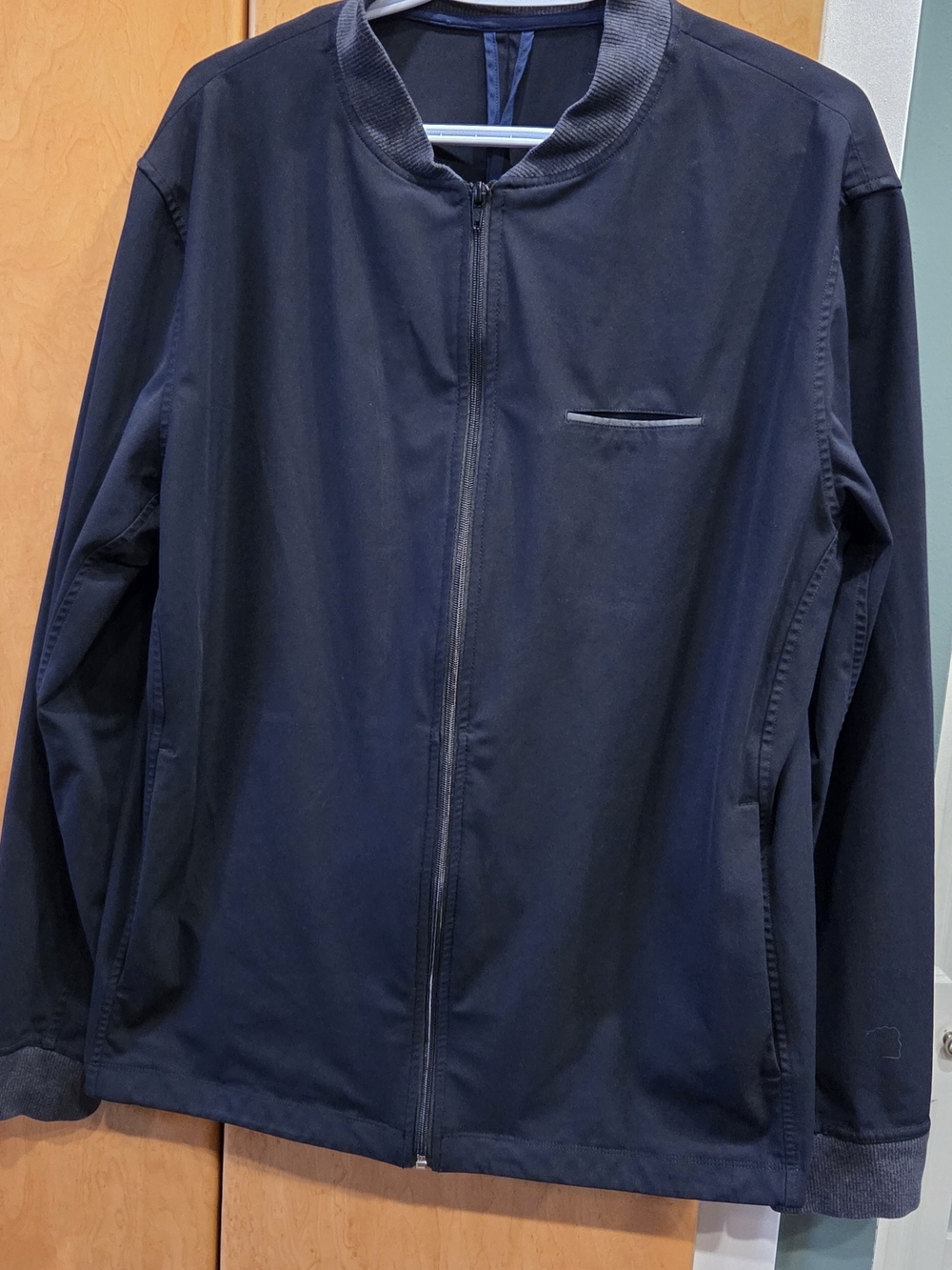 Lululemon Black Track/bomber Jacket